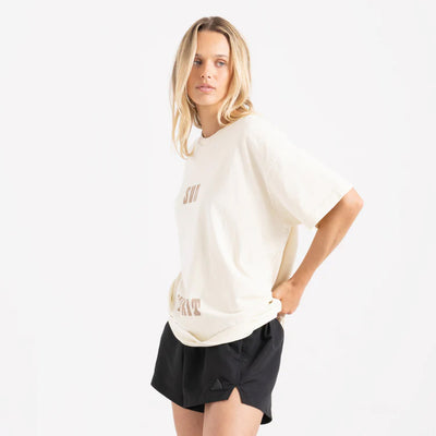 Roark Sun Oversized Tee - Bone