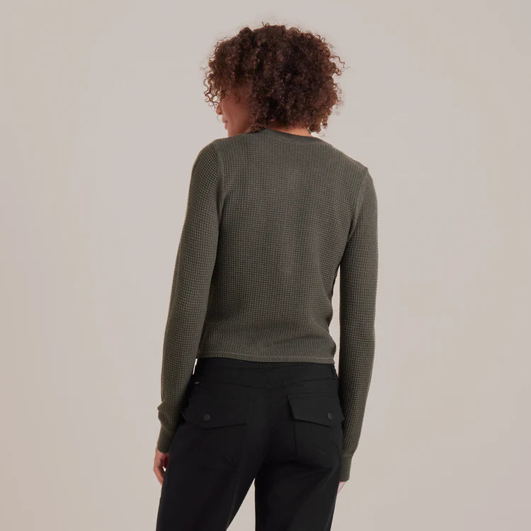 Roark W Well Worn Thermal L/S - Military