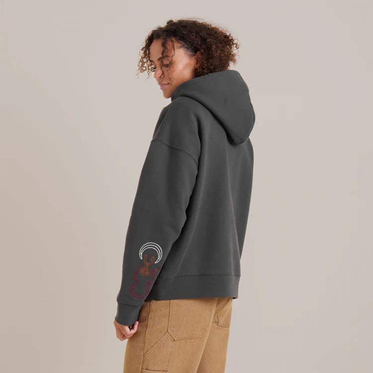 Roark W Hiker Hoodie - Faded Black