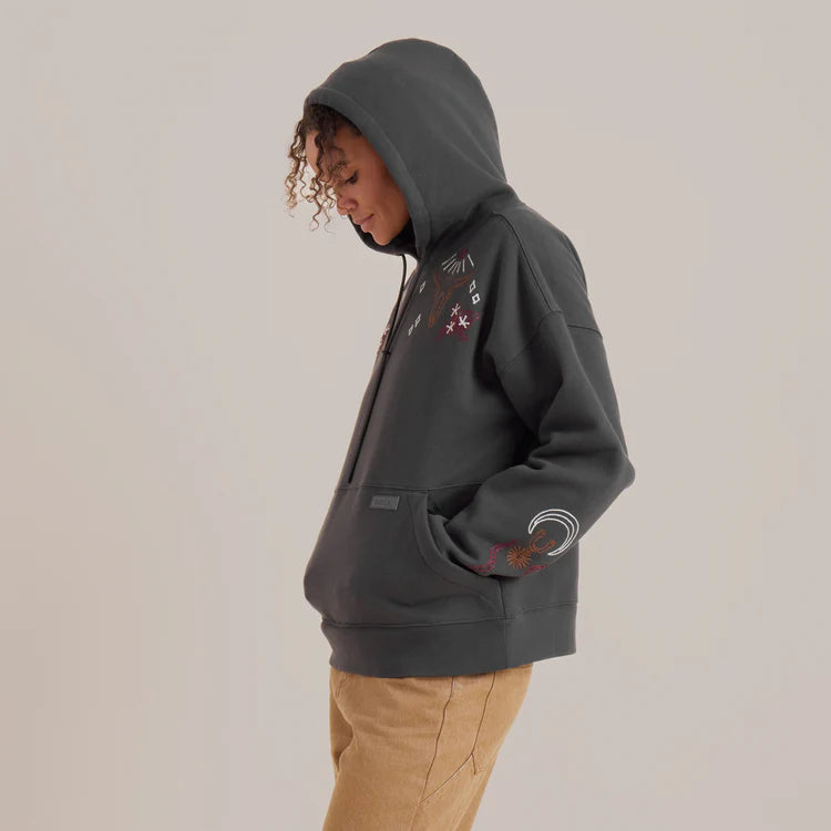 Roark W Hiker Hoodie - Faded Black