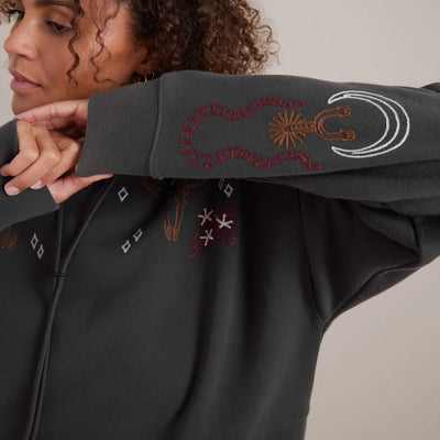 Roark W Hiker Hoodie - Faded Black