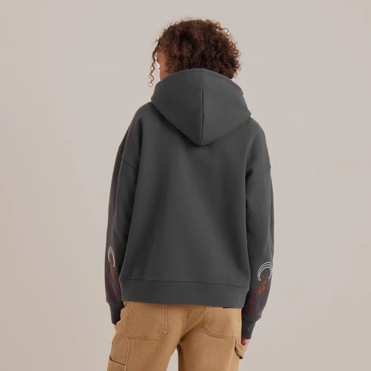 Roark W Hiker Hoodie - Faded Black
