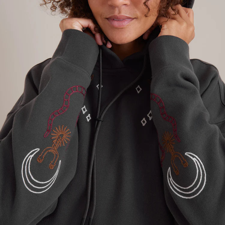 Roark W Hiker Hoodie - Faded Black