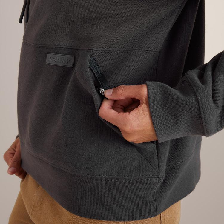Roark W Hiker Hoodie - Faded Black