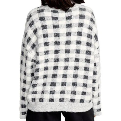 Volcom Women's Sugarstone Shag Sweater - Black Combo