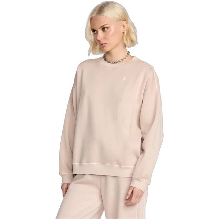 Volcom Women's Stone Soft Crew - Khakiest