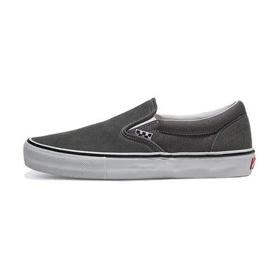 Vans Skate Slip-On Pewter/White