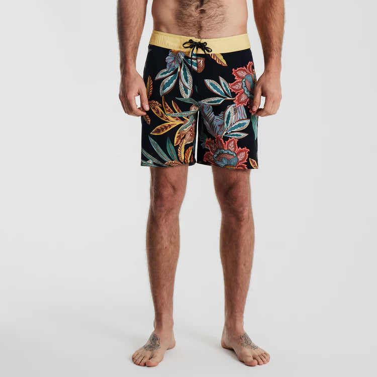 Roark Boatman 2.0 17" Baroque Black Boardshorts