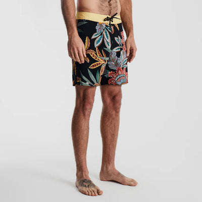 Roark Boatman 2.0 17" Baroque Black Boardshorts