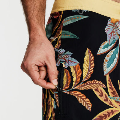 Roark Boatman 2.0 17" Baroque Black Boardshorts