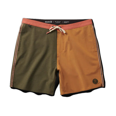 Roark Chiller 17" Mixtap Pignoli Brown Boardshorts