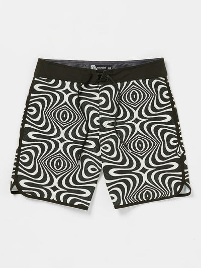 Volcom Lido Print Scallop Mod 19" - White