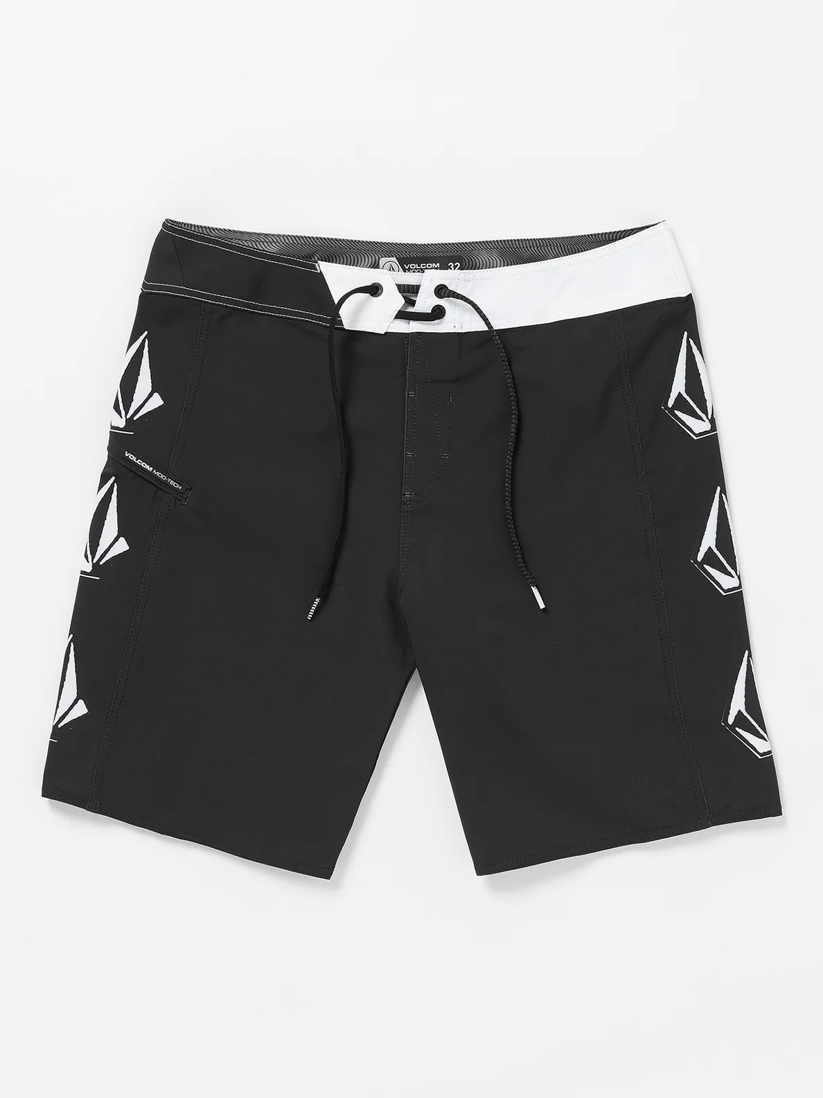 Volcom Lido Iconic Mod New Black Boardshorts