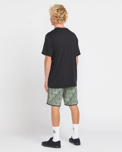 Volcom Inherent Scallop Thyme Green Boardshorts