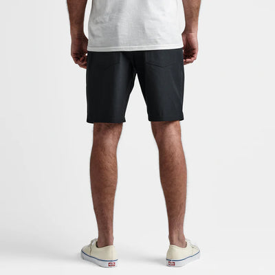 Roark Hybro Hybrid Shorts 18.5" Black