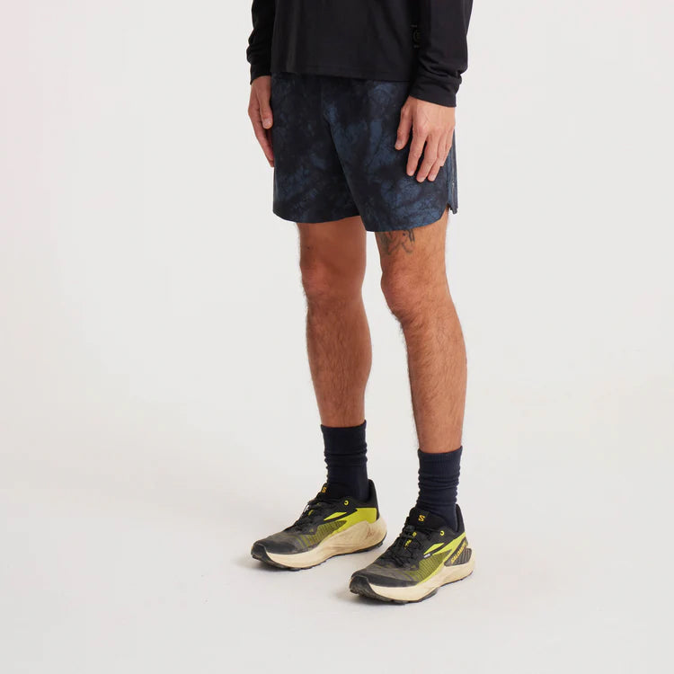 Roark Serrano 7" Navy Tie Die Shorts