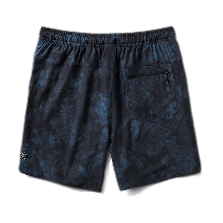 Roark Serrano 7" Navy Tie Die Shorts