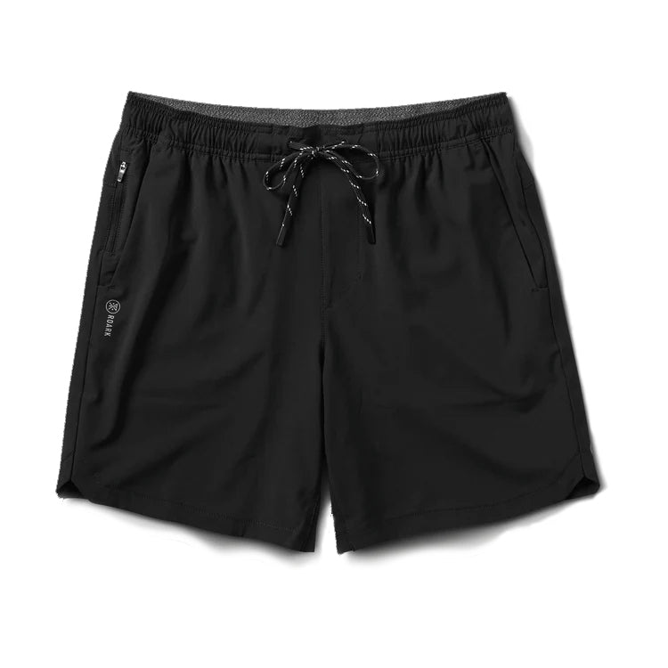 Roark 7" Serrano Black Shorts