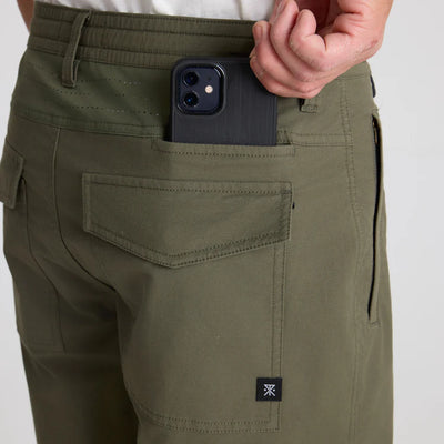 Roark Layover Pro Traveler Short - Military