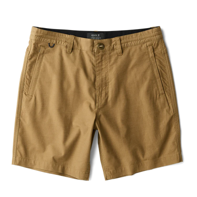 Roark Layover Pro Traveler Short - Dark Khaki