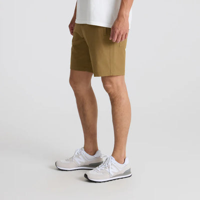 Roark Layover Pro Traveler Short - Dark Khaki