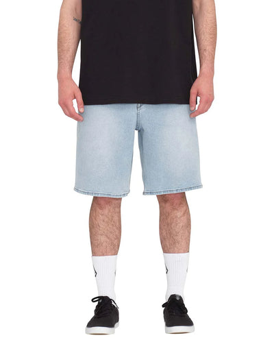 Volcom Billow Denim Shorts - Desert Dirt Indigo