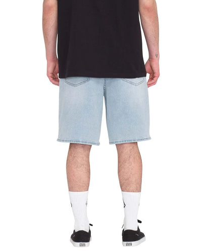 Volcom Billow Denim Shorts - Desert Dirt Indigo