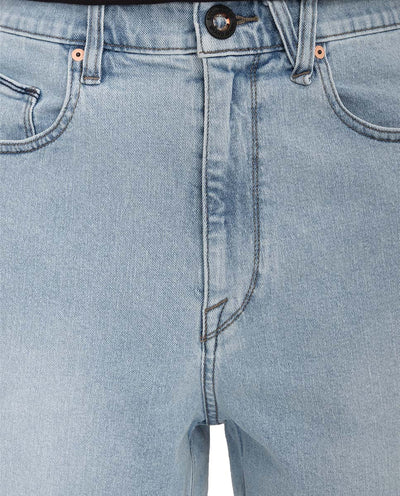 Volcom Billow Denim Shorts - Desert Dirt Indigo