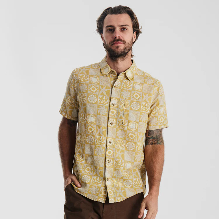 Roark Journey Woven S/S Mosaic Sunbeam