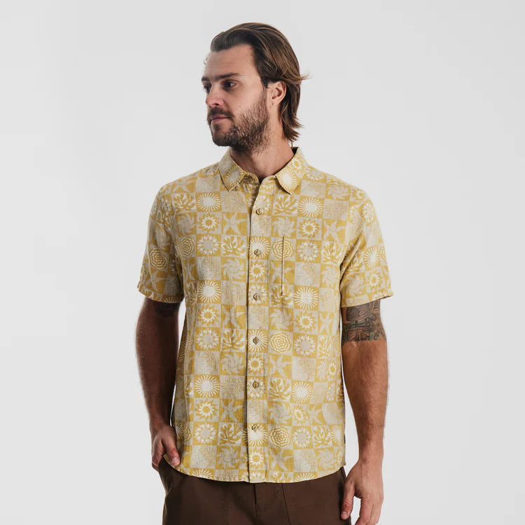 Roark Journey Woven S/S Mosaic Sunbeam