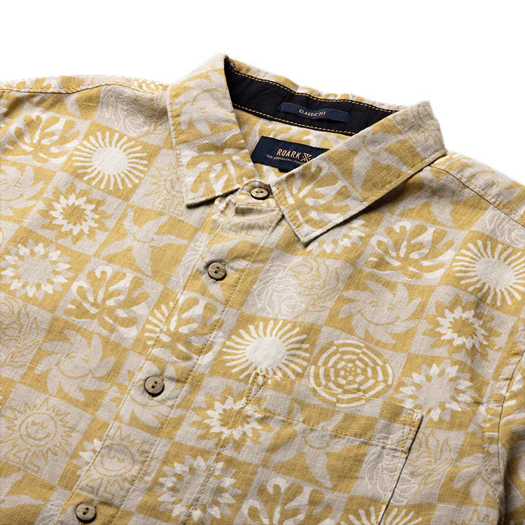 Roark Journey Woven S/S Mosaic Sunbeam