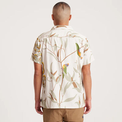 Roark Gonzo S/S Woven Gum Tree Bone