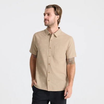 Roark Journey Woven Fossil S/S Shirt