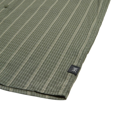 Roark Bless up Button up - Military Stripes
