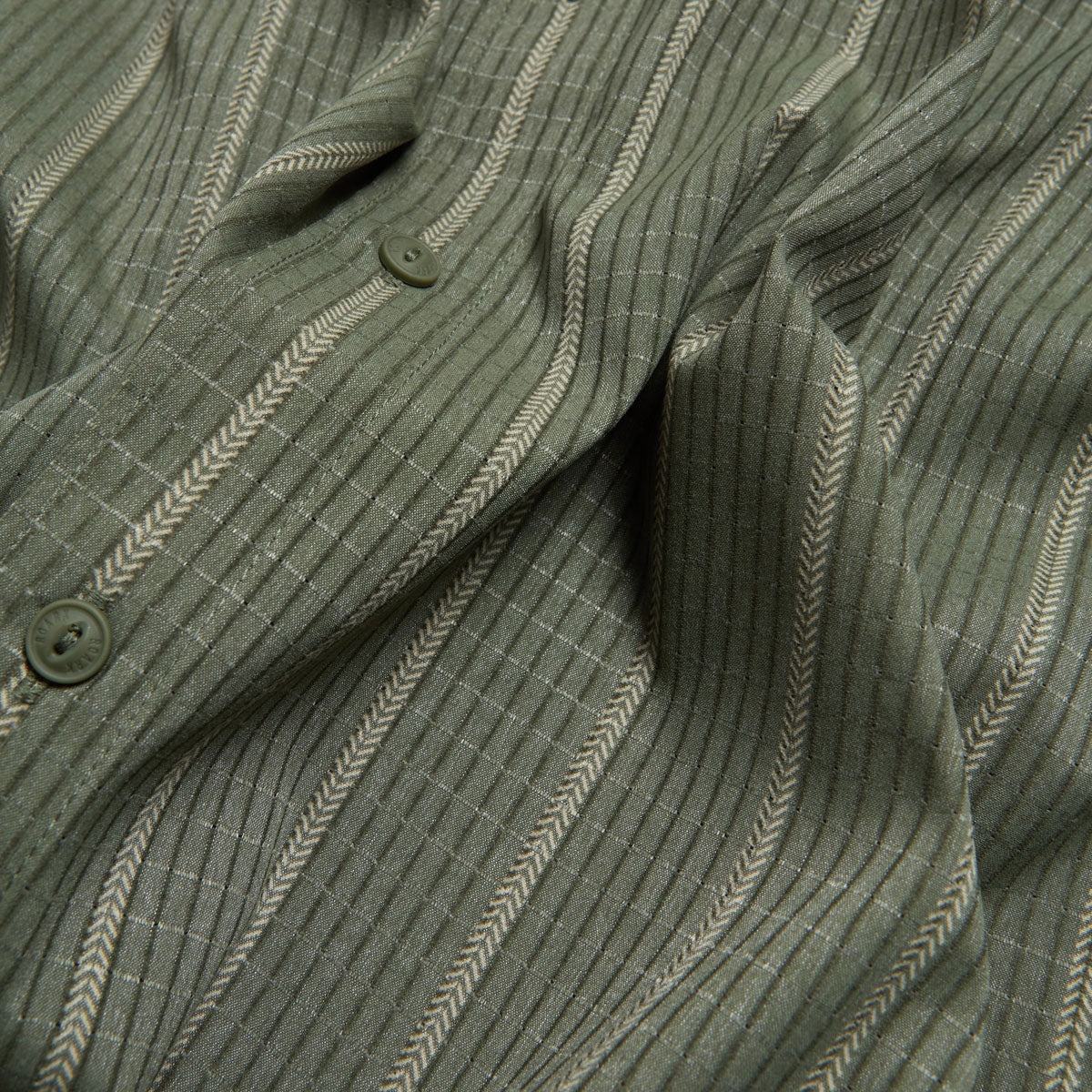 Roark Bless up Button up - Military Stripes