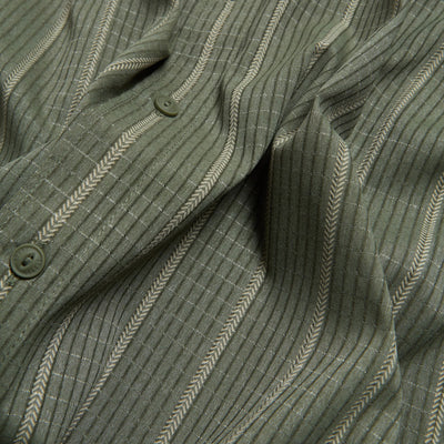 Roark Bless up Button up - Military Stripes