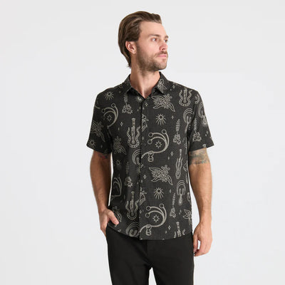 Roark Bless up Button up - Black Gaucho