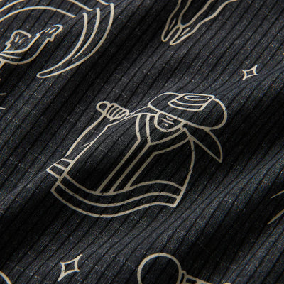 Roark Bless up Button up - Black Gaucho