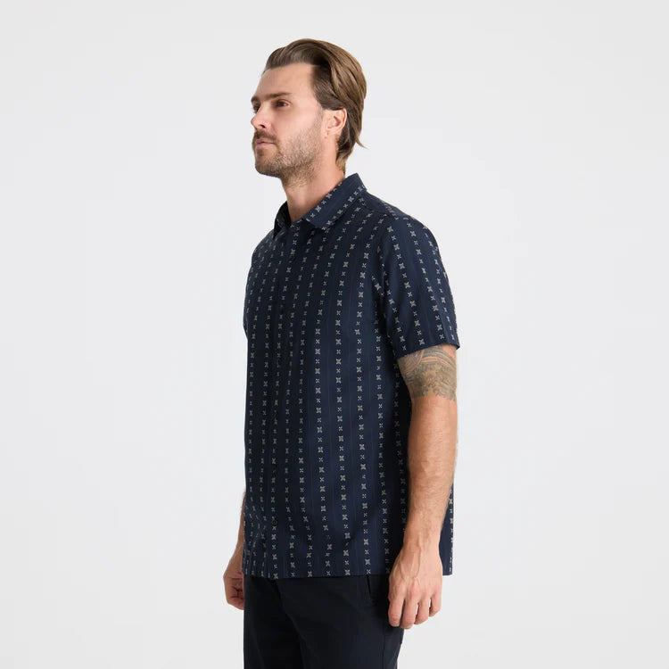 Roark Gonzo S/S Woven Dark Navy