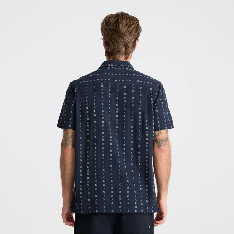 Roark Gonzo S/S Woven Dark Navy