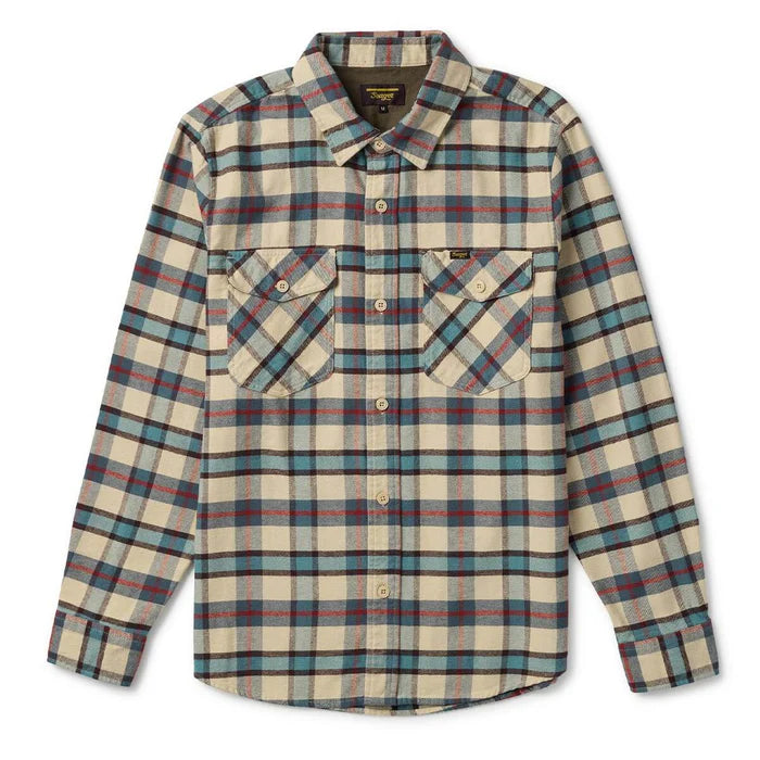 Seager Calico Flannel Cream - Plaid