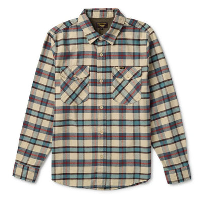 Seager Calico Flannel Cream - Plaid