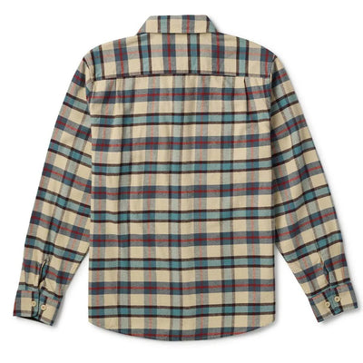 Seager Calico Flannel Cream - Plaid