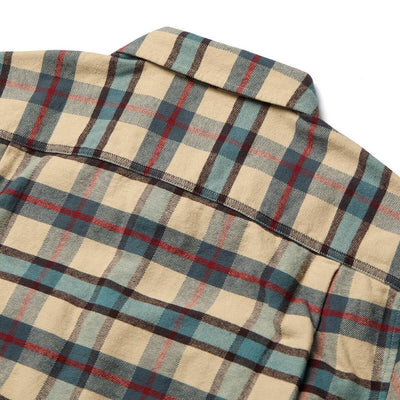 Seager Calico Flannel Cream - Plaid