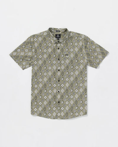 Volcom Scaler Stone Woven Short Sleeve Shirt