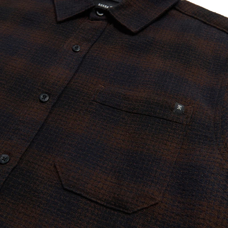 Roark Crossroads Flannel - Dark brown