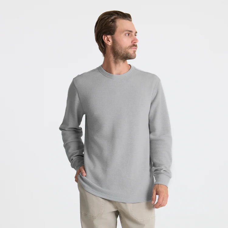 Roark Well Worn Thermal - Heather Grey