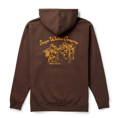 Seager Los Rios Hoodie - Brown