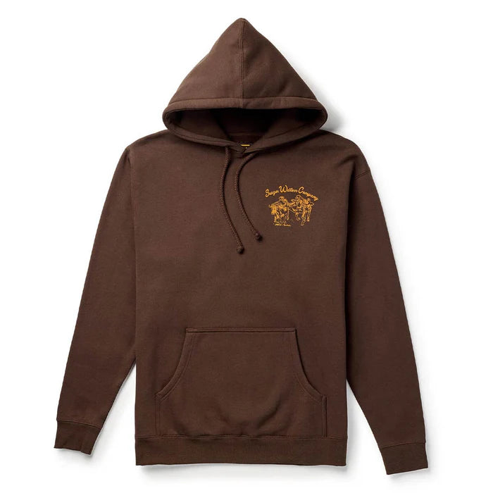 Seager Los Rios Hoodie - Brown