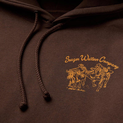 Seager Los Rios Hoodie - Brown